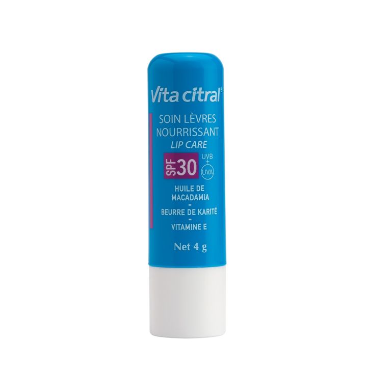 Soin l&egrave;vres nourrissant SPF30 Vita Citral - stick de 4 g