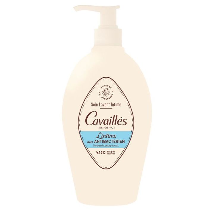 Soin toilette intime avec anti-bact&eacute;rien Rog&eacute; Cavaill&egrave;s - flacon de 500 ml