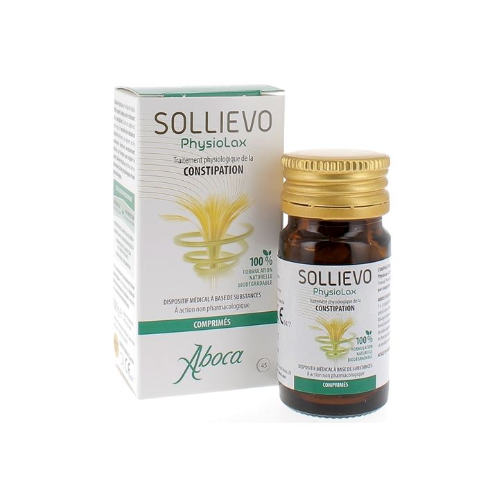 Sollievo PhysioLax Constipation Aboca - boîte de 45 comprimés