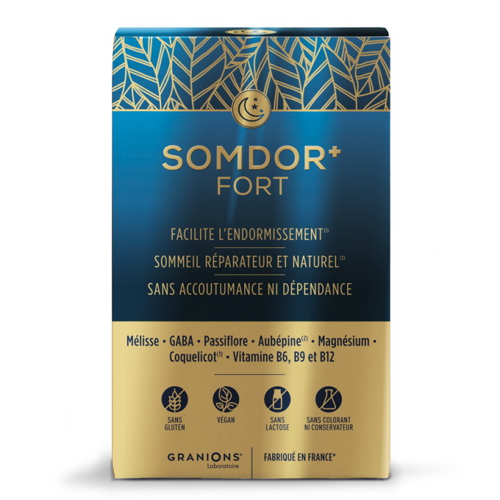 Somdor+ fort Granions - bo&icirc;te de 30 comprim&eacute;s
