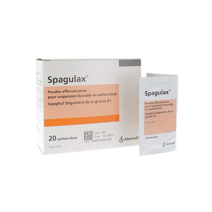 Spagulax poudre effervescente - bo&icirc;te de 20 sachets