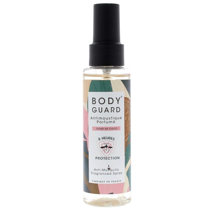 Spray anti-moustiques parfum&eacute; Fleur de coco Bodyguard - spray de 100ml