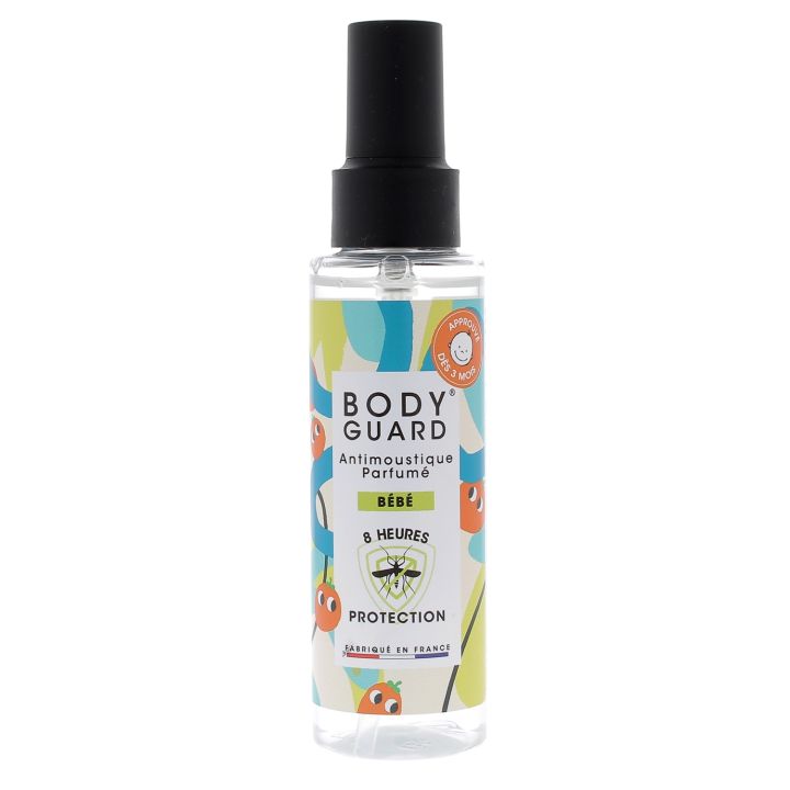 Spray anti-moustiques parfum&eacute; sp&eacute;cial b&eacute;b&eacute; Bodyguard - spray de 100ml