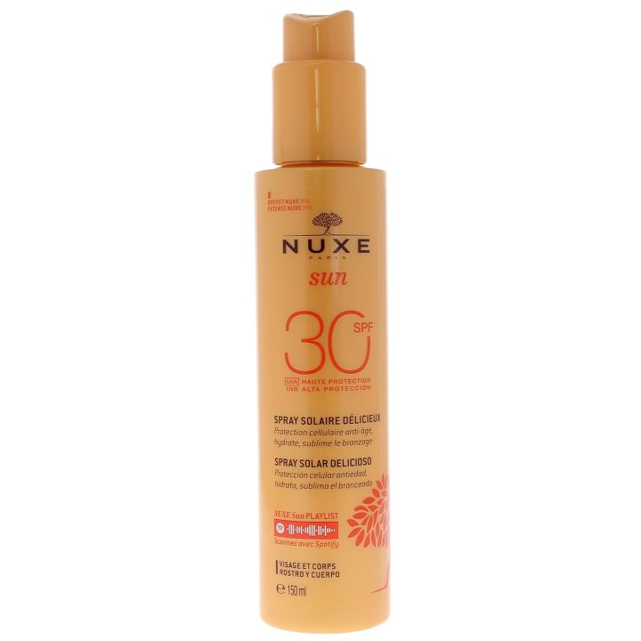 Spray solaire d&eacute;licieux SPF30 Nuxe - spray de 150 ml