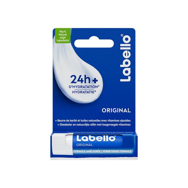 Stick &agrave; l&egrave;vres Labello Original - stick de 4,8 g
