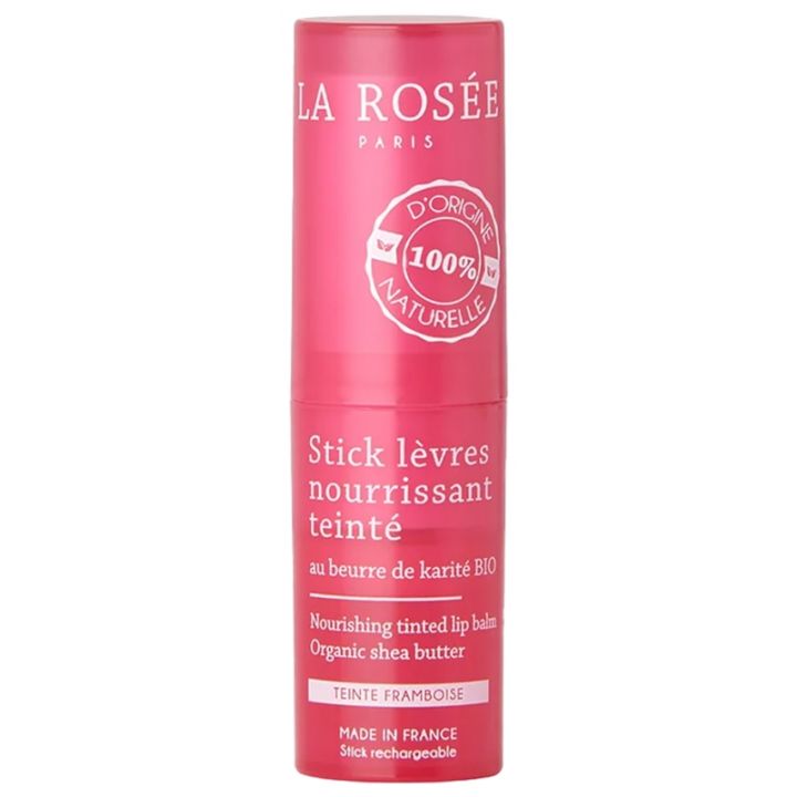 Stick l&egrave;vres nourrissant teint&eacute; La Ros&eacute;e - tube de 4,5g