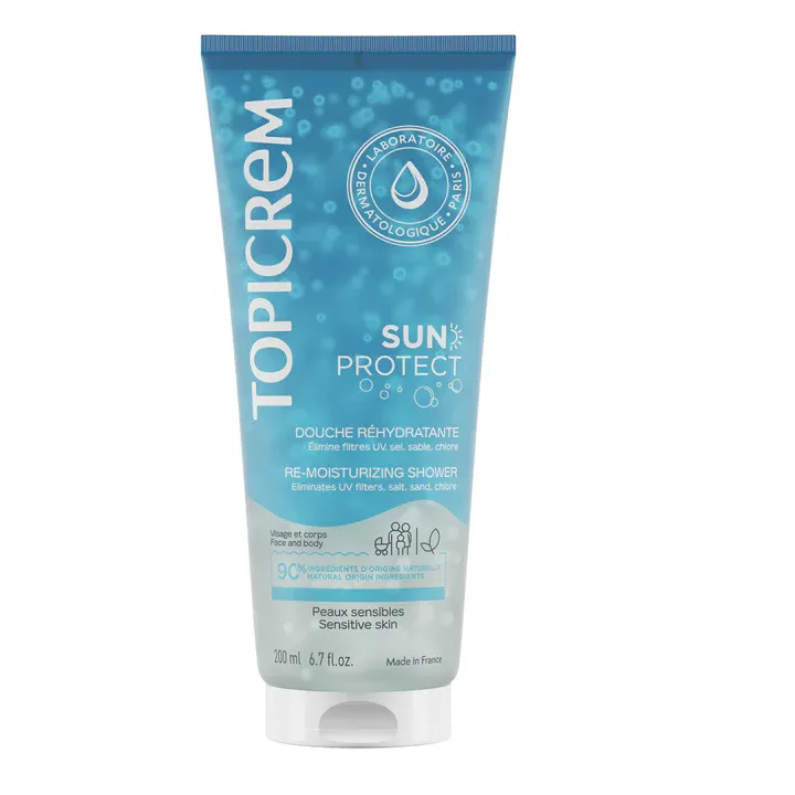 Sun Protect douche r&eacute;hydratante Topicrem - tube de 200ml