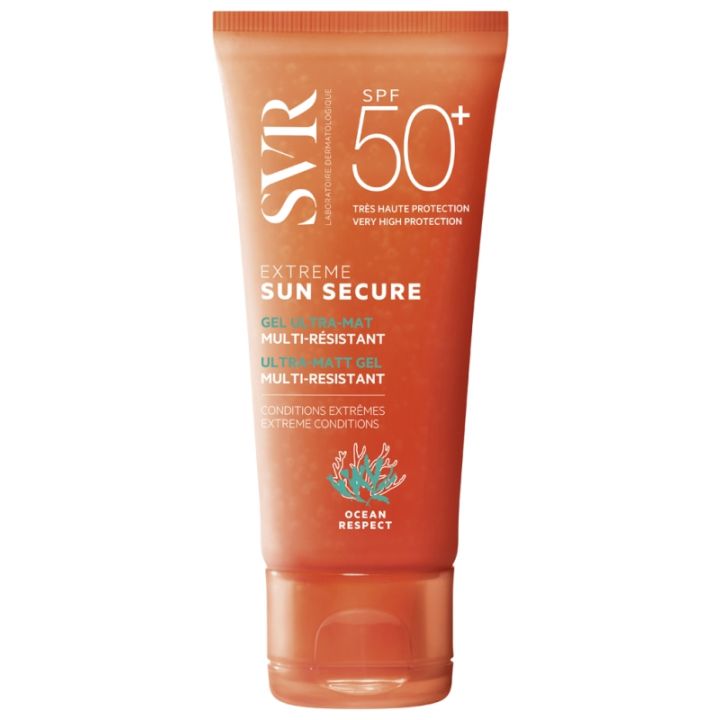 Sun Secure Extreme Gel ultra mat multi-r&eacute;sistant SPF50+ SVR - tube de 50 ml