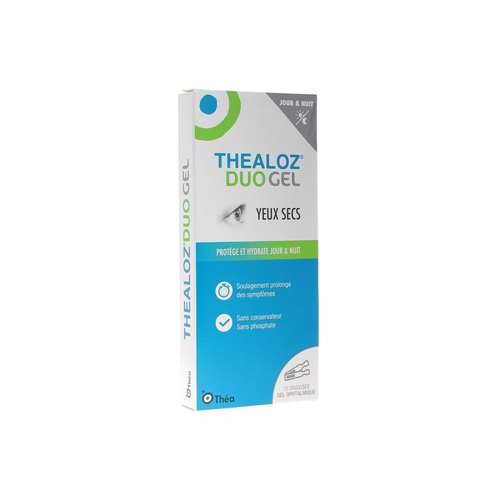 Thealoz duo Gel yeux secs Th&eacute;a - bo&icirc;te de 10 unidoses
