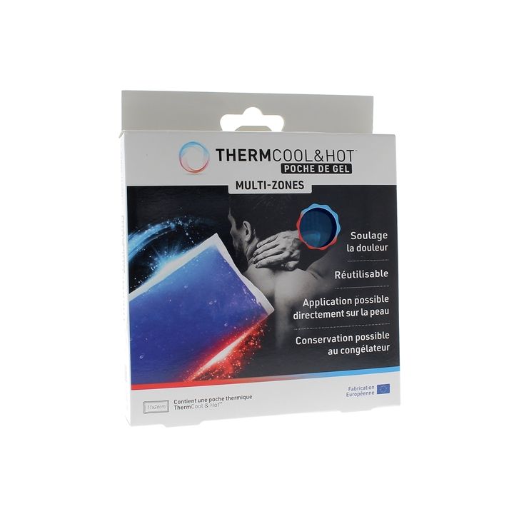 Thermcool&hot Poche de gel multi-zones - bo&icirc;te d'une poche de 11x26cm