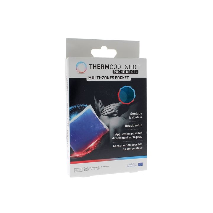 Thermcool&hot Poche de gel multi-zones pocket - bo&icirc;te d'une poche de 11x11cm