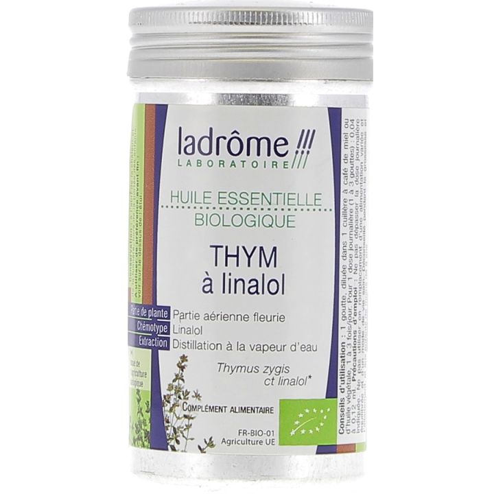 Thym &agrave; linalol Bio Ladr&ocirc;me - Flacon de 10 ml