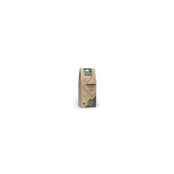 Tisane Aub&eacute;pine Sommit&eacute;s fleuries relaxation Nat & Form - sachet de 40 g