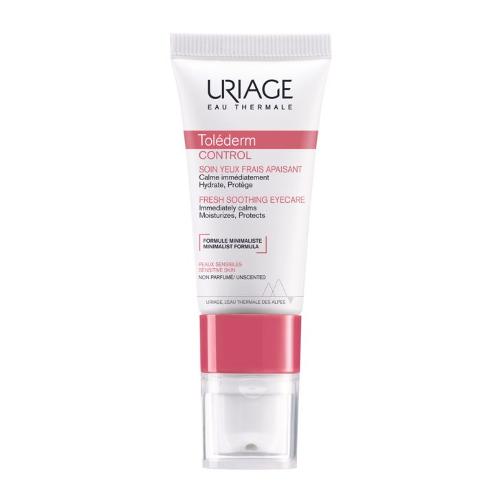 Tol&eacute;derm Control soin yeux frais apaisant Uriage - tube de 15 ml