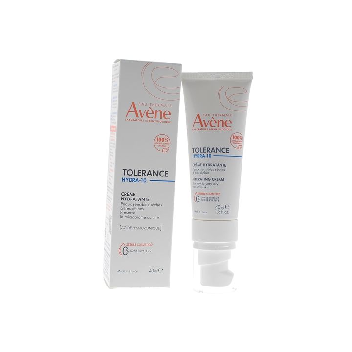 Tol&eacute;rance Hydra-10 Cr&egrave;me hydratante Av&egrave;ne - tube de 40ml