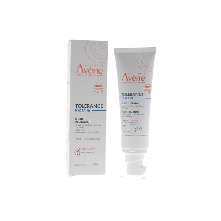 Tol&eacute;rance Hydra-10 Fluide hydratant Av&egrave;ne - tube de 40ml