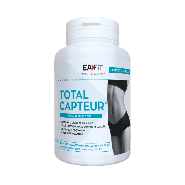 Total capteur perte de poids 5 en 1 Eafit minceur active - boite de 60 g&eacute;lules