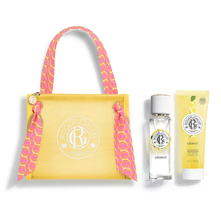 Trousse &eacute;t&eacute; C&eacute;drat Roger & Gallet - trousse de 2 produits
