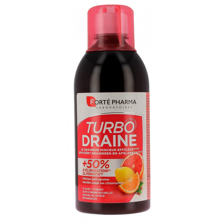 Turbodraine go&ucirc;t agrumes Fort&eacute; Pharma - flacon de 500 ml