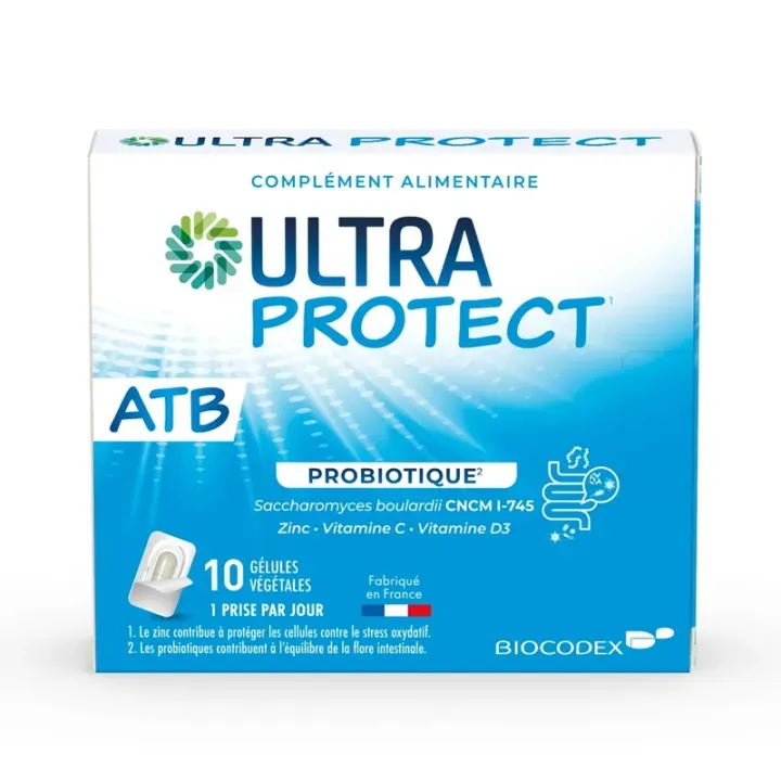Ultra Protect Biocodex - boite de 10 g&eacute;lules v&eacute;g&eacute;tales