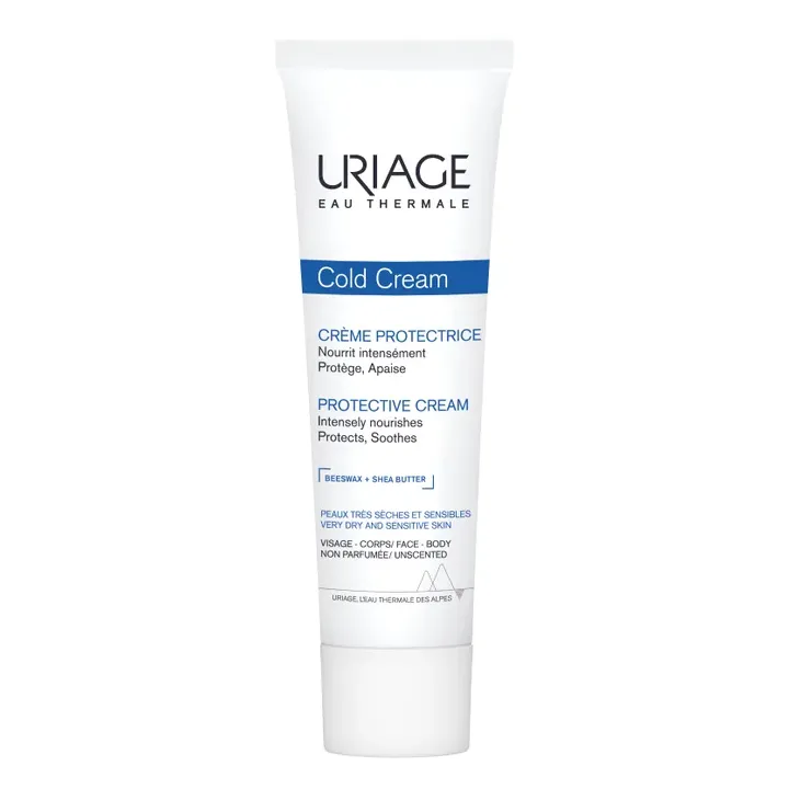 Cold cream cr&egrave;me protectrice Uriage - tube de 100 ml