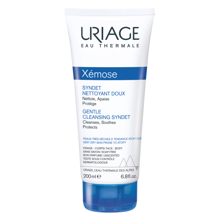 Xémose Syndet nettoyant doux Uriage - tube de 200 ml