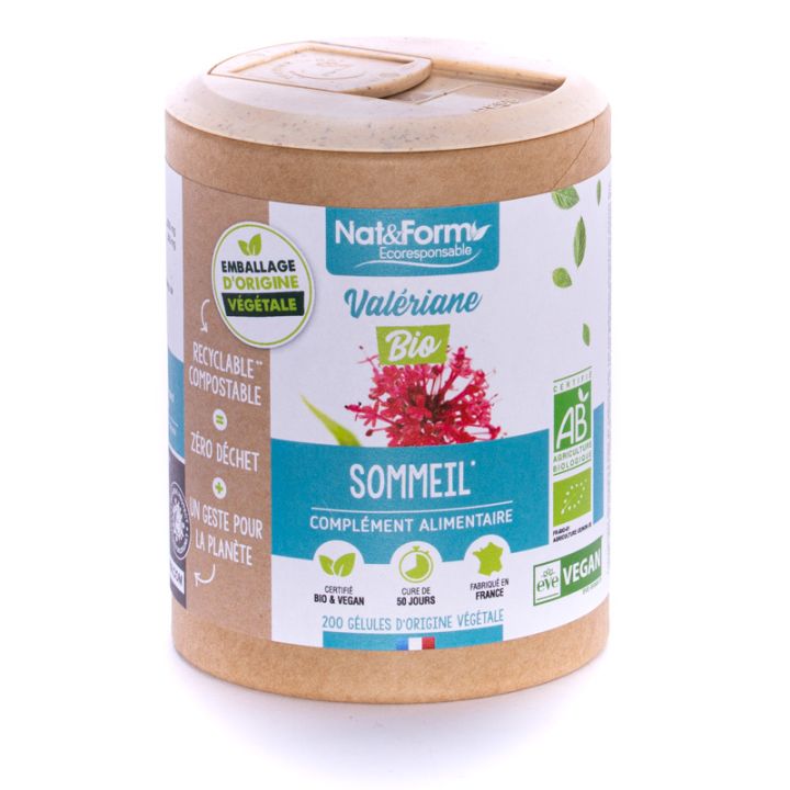 Val&eacute;riane Bio Ecoresponsable Nat&Form - boite de 200 g&eacute;lules