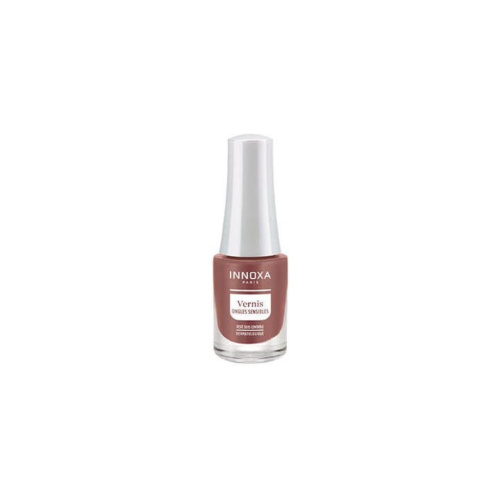 Vernis &agrave; ongles hypoallerg&eacute;nique Brun ros&eacute; 302 Innoxa - flacon de 5 ml