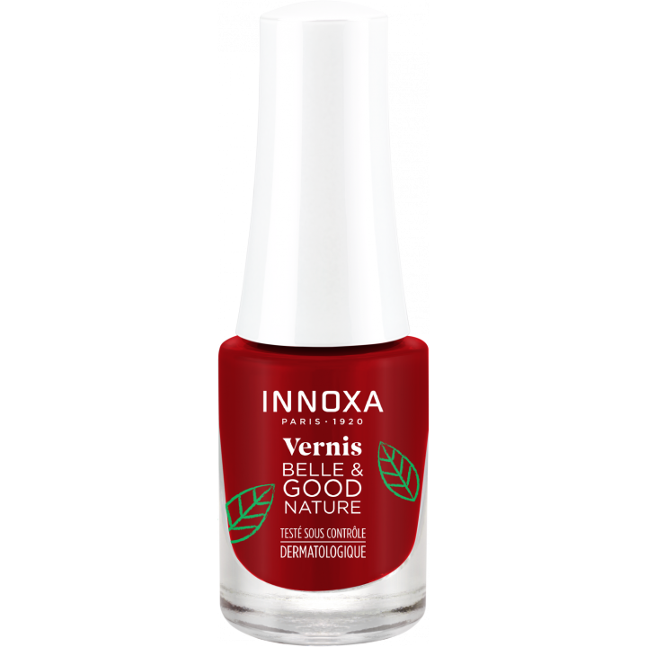 Vernis &agrave; ongles Good Nature Cerise Innoxa - flacon de 5 ml
