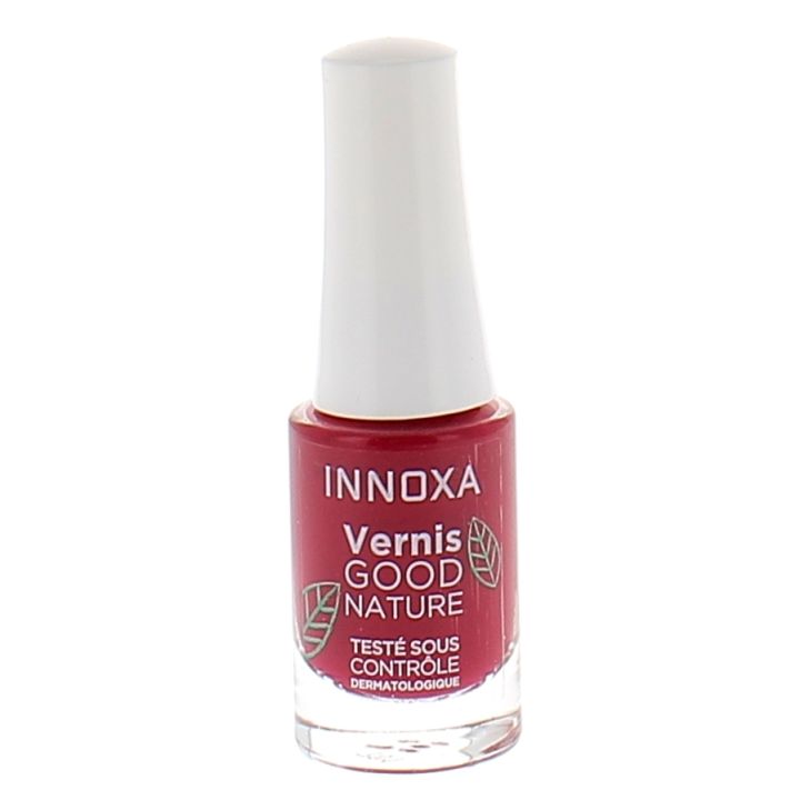 Vernis &agrave; ongles Good Nature Groseille Innoxa - flacon de 5 ml