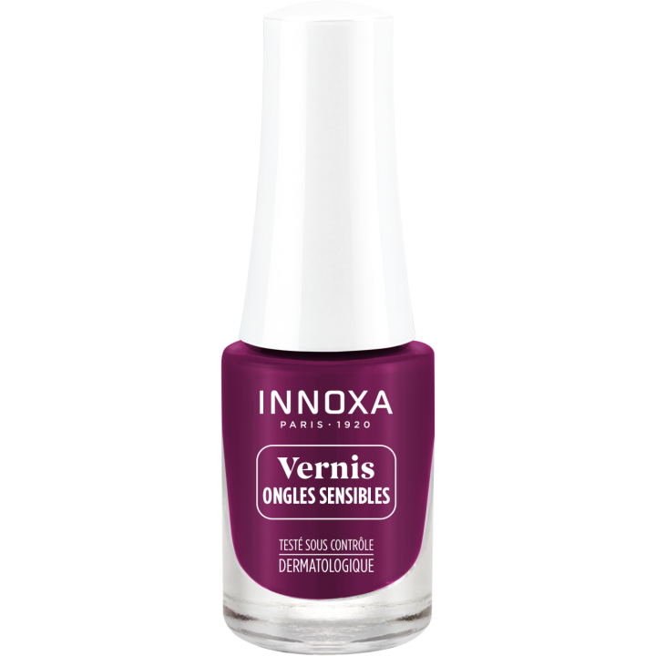 Vernis &agrave; ongles hypoallerg&eacute;nique Pourpre 701 Innoxa - flacon de 5 ml