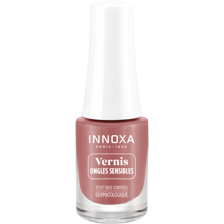 Vernis &agrave; ongles hypoallerg&eacute;nique praline 710 Innoxa - flacon de 5 ml