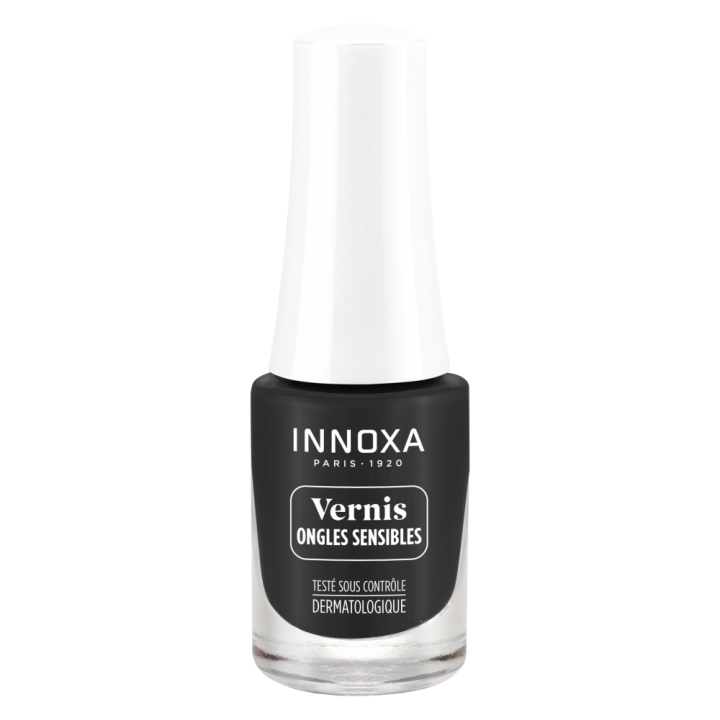 Vernis &agrave; ongles sensibles Anthracite 705 Innoxa - flacon de 5ml