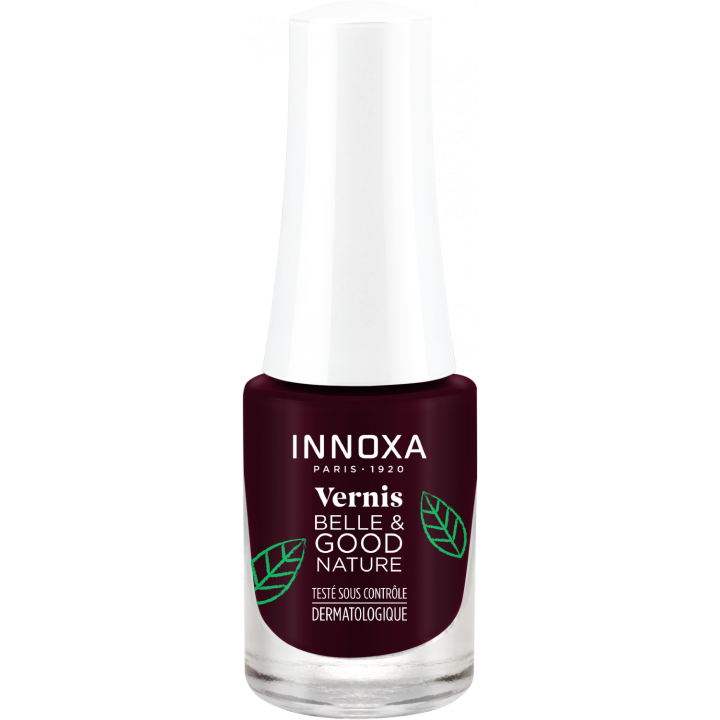 Vernis &agrave; ongles Good Nature Cassis Innoxa - flacon de 5 ml