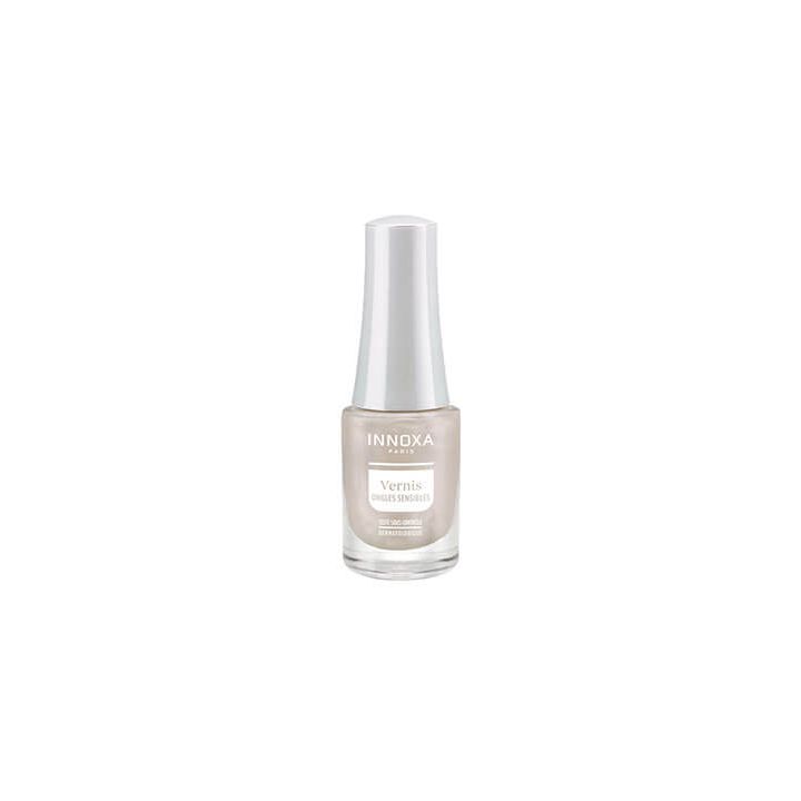 Vernis &agrave; ongles hypoallerg&eacute;nique Blanc nacr&eacute; 201 Innoxa - flacon de 5 ml