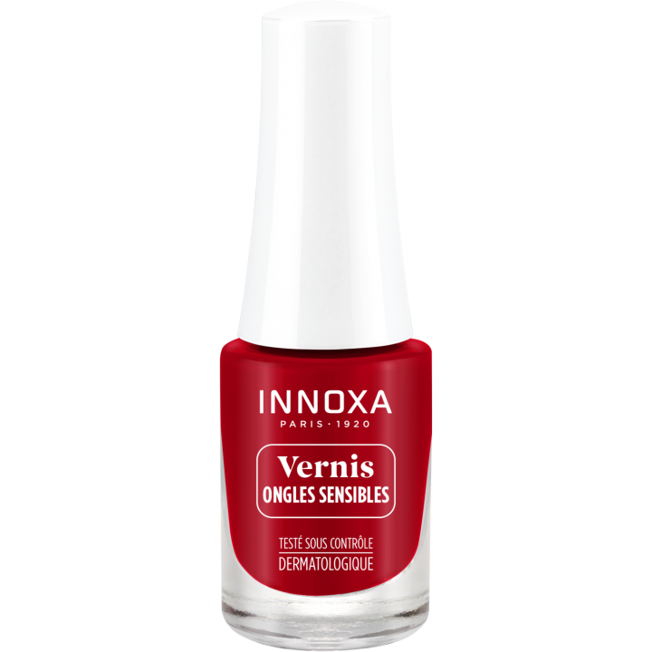 Vernis &agrave; ongles hypoallerg&eacute;nique Coquelicot 602 Innoxa - flacon de 4,8 ml