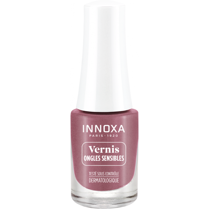 Vernis &agrave; ongles hypoallerg&eacute;nique Mauve iris&eacute; 106 Innoxa - flacon de 5 ml