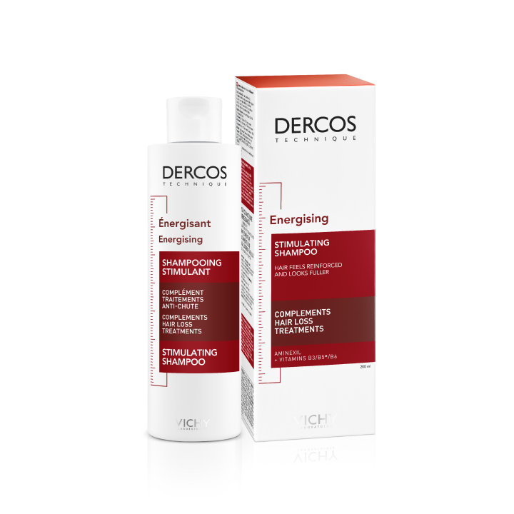 Dercos &eacute;nergisant shampooing compl&eacute;ment anti-chute Vichy - flacon de 200 ml