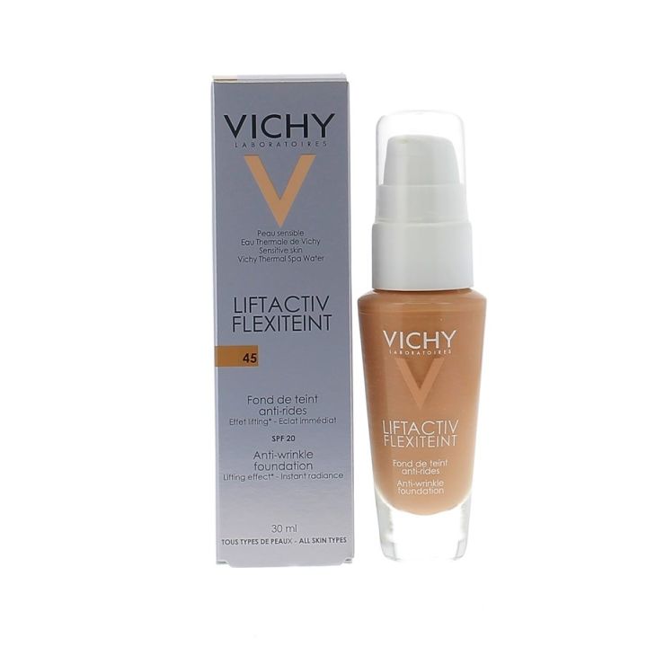 Liftactiv flexiteint Fond de teint anti-rides Spf 20 teinte 45 dor&eacute; gold Vichy - flacon de 30 ml
