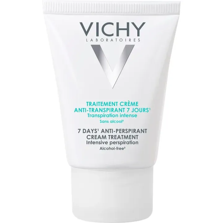 Traitement cr&egrave;me anti-transpirant 7 jours Vichy - tube de 30 ml