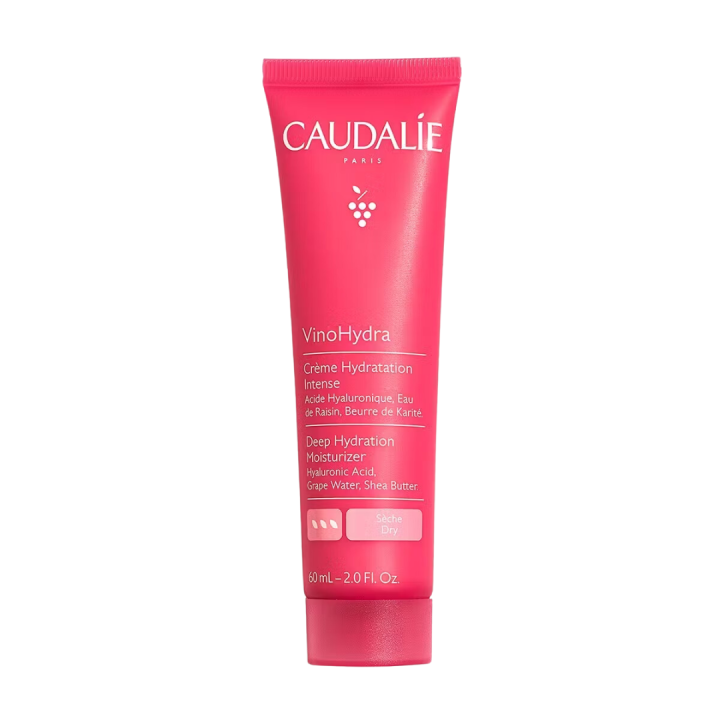 VinoHydra cr&egrave;me hydratation intense Caudalie - tube de 60ml