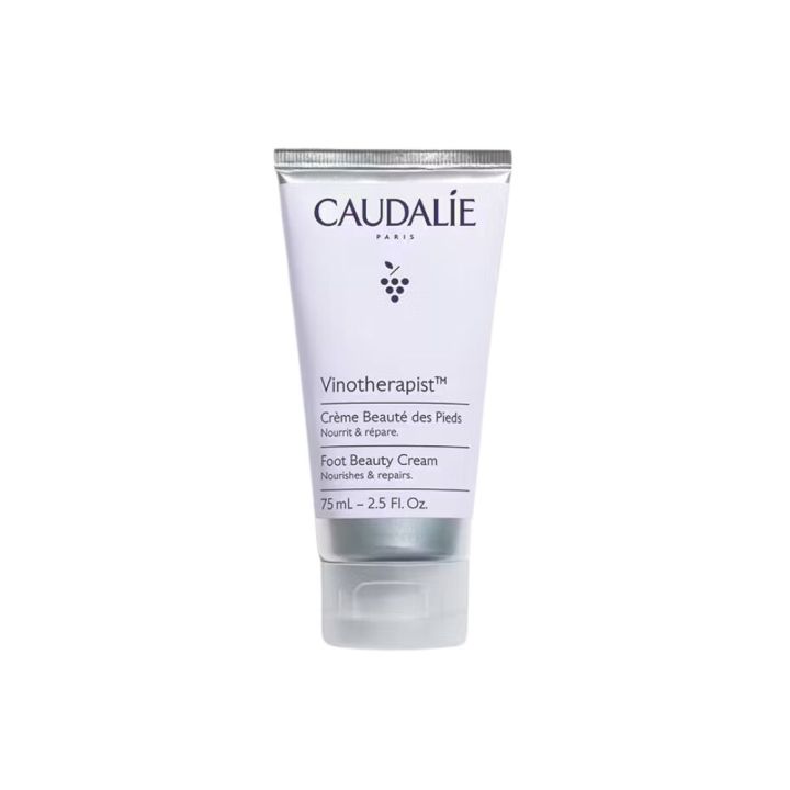 Vinotherapist cr&egrave;me beaut&eacute; des pieds Caudalie - tube de 75ml