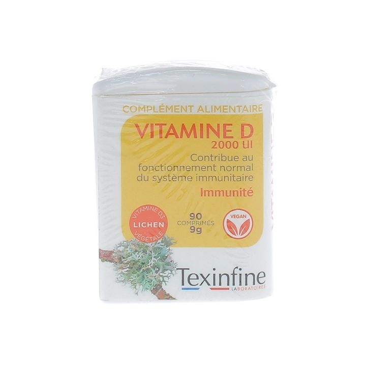 Vitamine D Texinfine - bo&icirc;te de 90 comprim&eacute;s