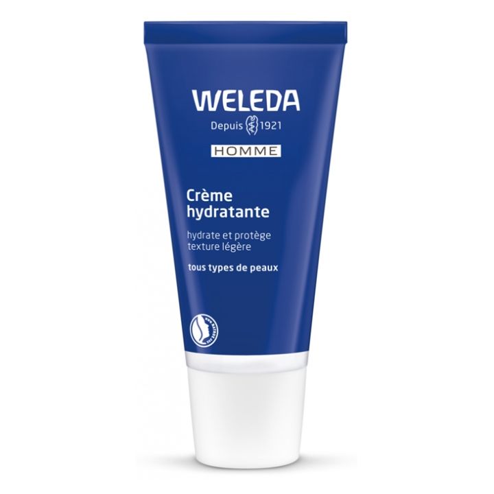Cr&egrave;me hydratante homme Weleda - tube de 30 ml