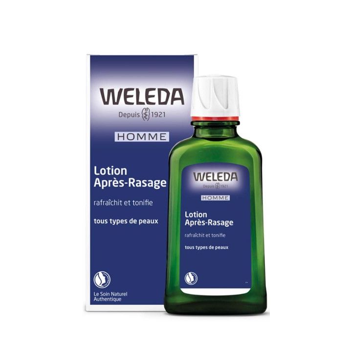 Lotion apr&egrave;s rasage Weleda - flacon de 100 ml