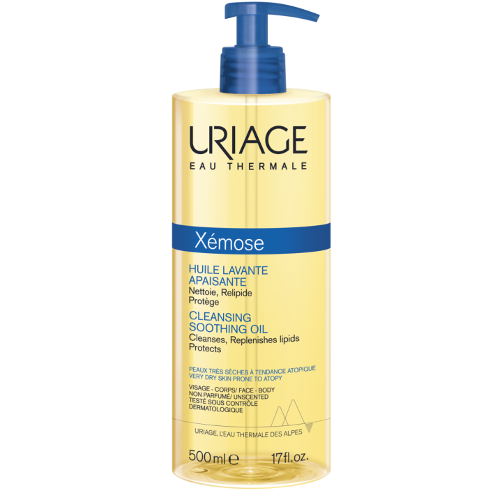 X&eacute;mose huile lavante apaisante Uriage - flacon pompe de 500ml
