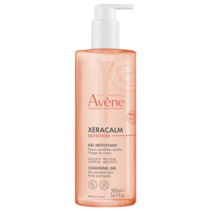Xeracalm Nutrition Gel nettoyant Av&egrave;ne - flacon-pompe de 500ml