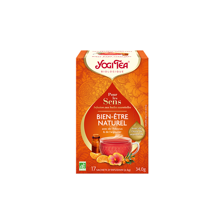 Infusion Bien-&ecirc;tre Naturel Yogi Tea - boite de 17 sachets