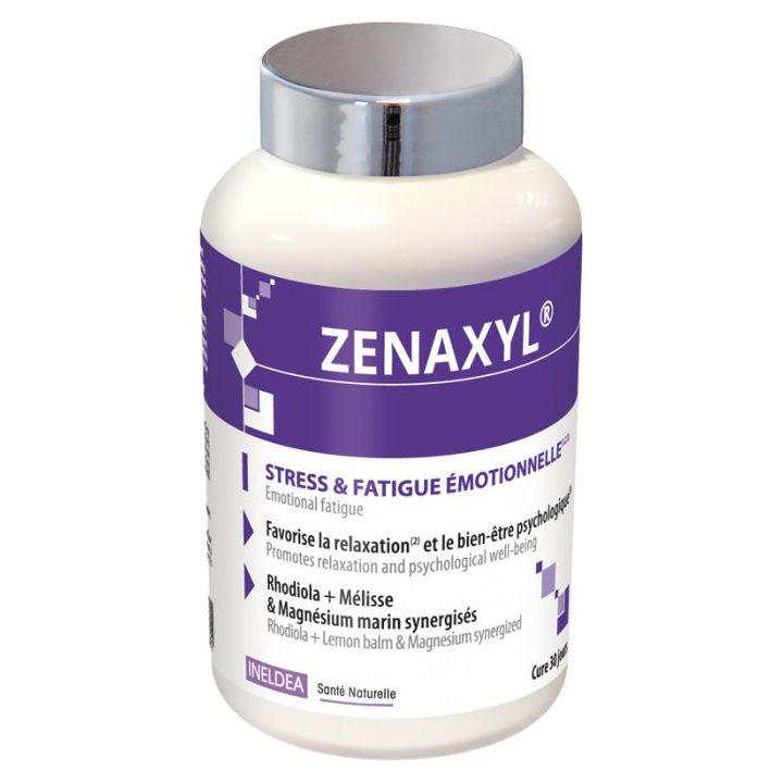 Zenaxyl stress et fatigue Ineldea - bo&icirc;te de 90 g&eacute;lules
