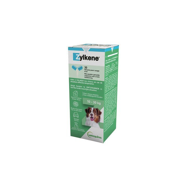 Zylk&egrave;ne chiens de 10-30kg Vetoquinol - boite de 30 g&eacute;lules